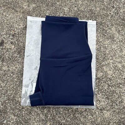 Ühevärviline seljatasku kõrge vöökohaga Jooga säärised Naiste sport Kärbitud püksid Või Sportlik jõusaal Põhjalik treening Jooks