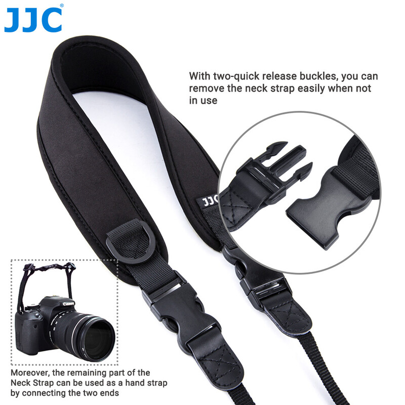 JJC fényképezőgép nyakszíj vállpánt gyorskioldó öv a Canon R8 R50 R7 R10 R5 R6 Nikon D7500 D3500 Sony A7 III A7 IV készülékhez