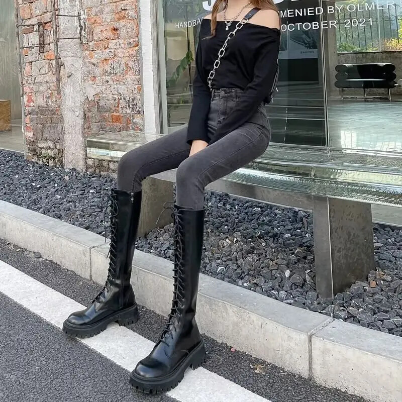 Džinsai su pilku flisu pamušalu Moteriški „Slimmingslims“ aukštu juosmeniu, 2023 m. Naujo stiliaus žiemos stangrinantis liekninamasis poveikis jūsų kūnui