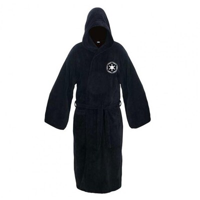 Férfi flanel köntös kapucnis vastag egyszínű, hosszú ujjú otthoni ruha Őszi téli csillagmintás öv hálóing fürdőköpeny