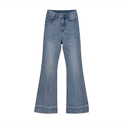 REDDACHiC Magas Lány Alkalmi Flare Farmer Sima Bajusz Csizmás nadrág Magas Derekú Hosszú Nadrág Munka Irodai koreai női ruhák