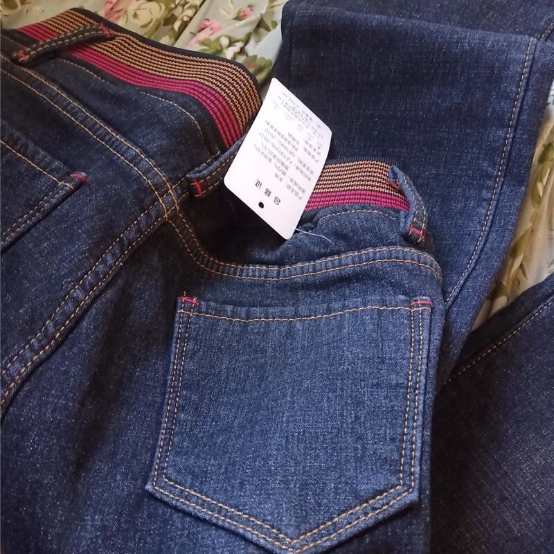 Suur suurus 33 Teksad Naised Kõrge vöökohaga Vintage Flare Denim Püksid Slim Stretch Sirge Vaqueros Casual Pantalones Korea püksid Uus