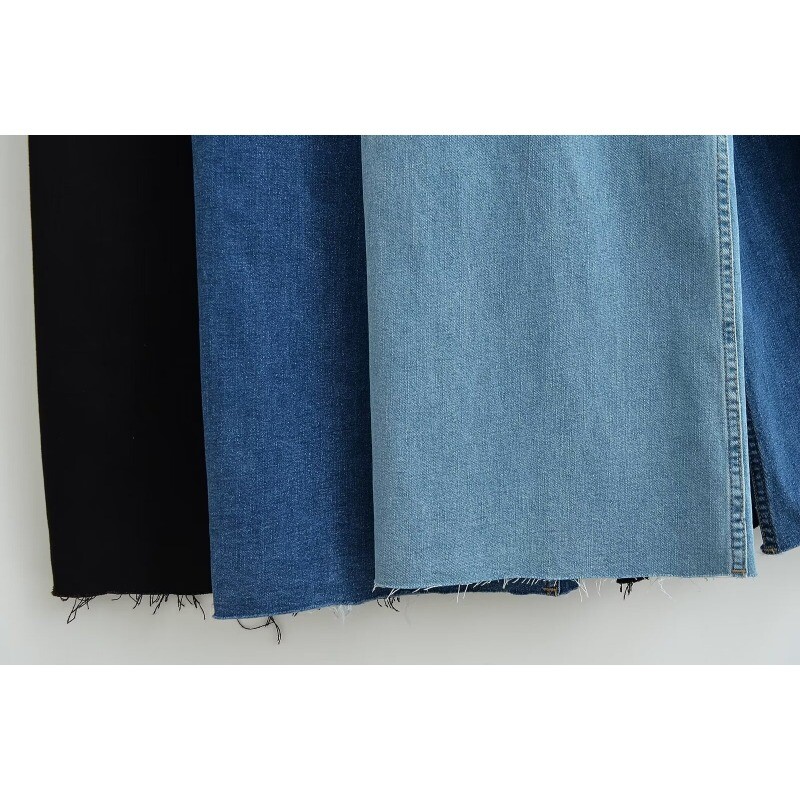 TRAF ZR Hight Street moteriški džinsai Y2k Jean Baggy Moteriški 2024 m. madingi nauji Kpop Cargo aukštu juosmeniu platūs senoviniai kelnaitės, moteriški džinsai