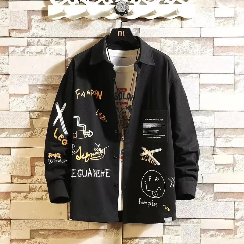 Išpardavimas: vyriški laisvalaikio marškinėliai ilgomis rankovėmis, skirti vasarai, patvarūs nagų dailės rankovėmis Madingi išorinės prekybos specializuota parduotuvė Re