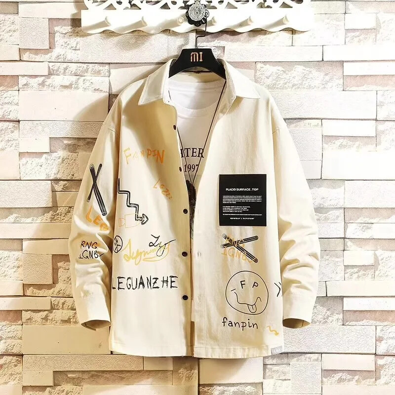 Išpardavimas: vyriški laisvalaikio marškinėliai ilgomis rankovėmis, skirti vasarai, patvarūs nagų dailės rankovėmis Madingi išorinės prekybos specializuota parduotuvė Re