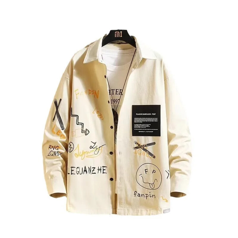 Išpardavimas: vyriški laisvalaikio marškinėliai ilgomis rankovėmis, skirti vasarai, patvarūs nagų dailės rankovėmis Madingi išorinės prekybos specializuota parduotuvė Re