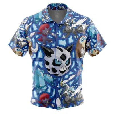 Holiday Getup Luigi Mario Bros Button Up Hawaii särk Meeste Jaapani vabaaja särk Suvine vanemate ja laste rõivad