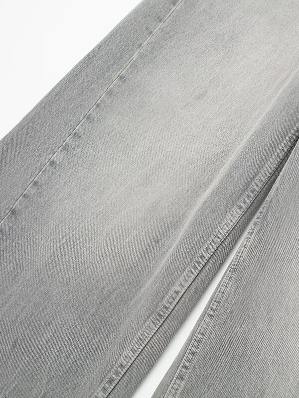 TRAF naiste uued teksad, madala vöökohaga püksid, üksikasjalikud teksad, kahe vöökohaga teksad vabaaja püksid vanad püksid