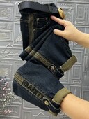 Korejas mode 2024. gada pavasara rudens harēms džinsi, sieviešu džinsi ar augstu vidukli, brīvi, labi piemērotas Taisnas džinsa bikses, sieviešu džinsu bikses 4 XL