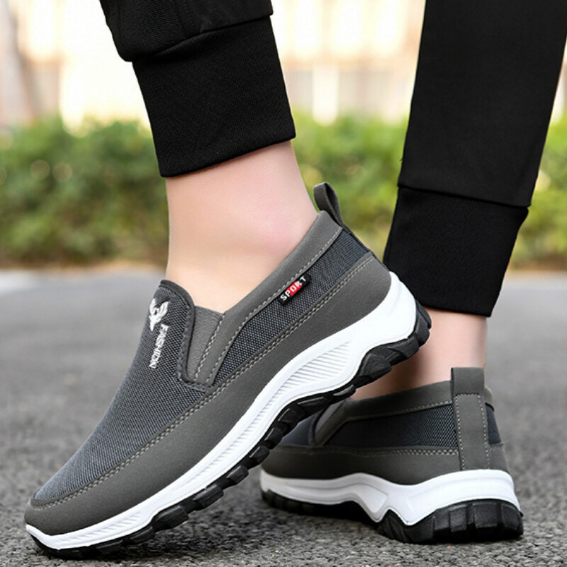 Kvėpuojantys vyriški vulkanizuoti batai, vasariniai tinkliniai kvėpuojantys žygio batai, patogūs kelioniniai batai, tinkami veiklai lauke