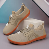 Puamss Unisex platūs minimalistiniai batai basoms pėdoms vaikščioti