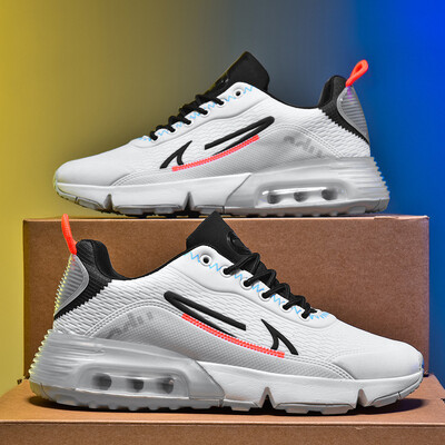 Tenis Meeste Kingad Trennarid Vabaaja Unisex Kingad Hingavad Nööriga Meeste Tossud Õhkpadjaga jooksujalatsid