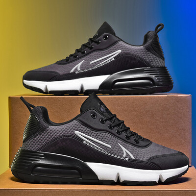 Tenis Meeste Kingad Trennarid Vabaaja Unisex Kingad Hingavad Nööriga Meeste Tossud Õhkpadjaga jooksujalatsid