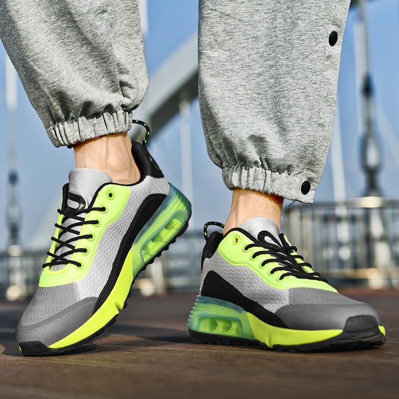 Tenis Meeste Kingad Trennarid Vabaaja Unisex Kingad Hingavad Nööriga Meeste Tossud Õhkpadjaga jooksujalatsid