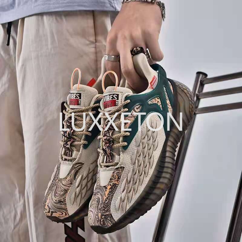 Kvaliteetsed meestejalatsid 2024. aasta sügis, uus võrk, hingav vabaaja moodsad spordijalatsid Mitmekülgsed õueskäimise moekingad