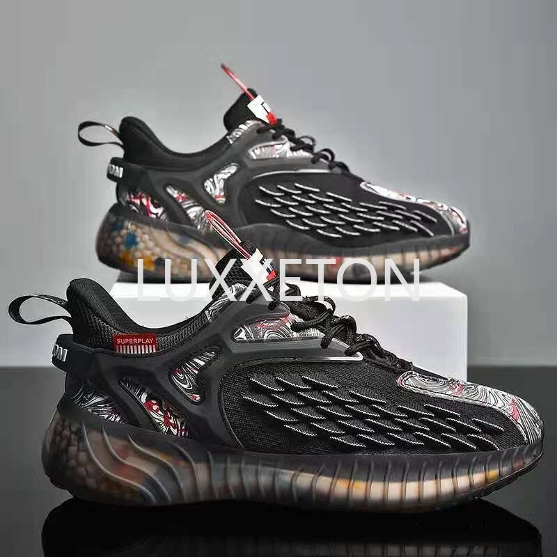 Kvaliteetsed meestejalatsid 2024. aasta sügis, uus võrk, hingav vabaaja moodsad spordijalatsid Mitmekülgsed õueskäimise moekingad