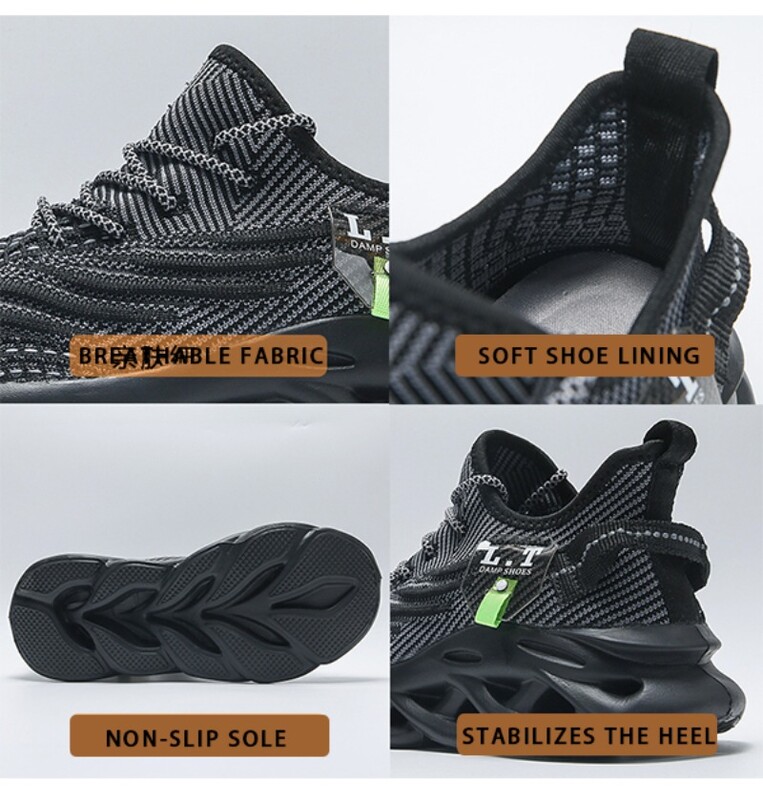 Fujeak meeste naiste vabaaja tossud hingavad jooksujalatsid võrgust Tenis spordijalatsid Athletic Jogging Zapatillas de Homber suurus 36-48