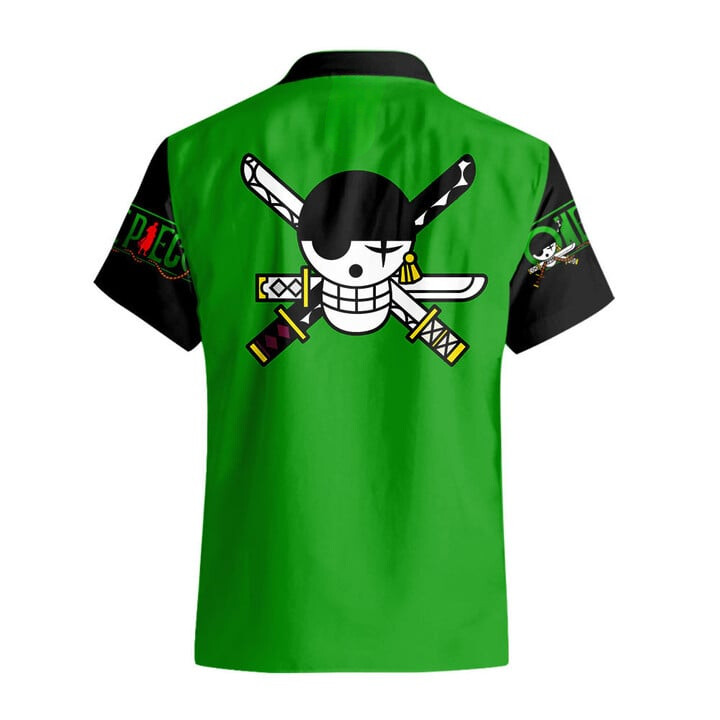 Ühes tükis Hawaii T-särgid – Roronoa Zoro Hawaii T-särkide suvine lühikeste varrukatega paarisärgid