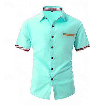 T-särk meeste särgi reväärinupp Hawaii vabaaja moetrend roosa meeste lühikeste varrukatega särk uus pluss suurus 5XL