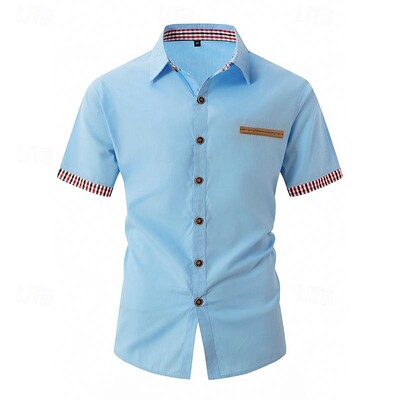 T-särk meeste särgi reväärinupp Hawaii vabaaja moetrend roosa meeste lühikeste varrukatega särk uus pluss suurus 5XL