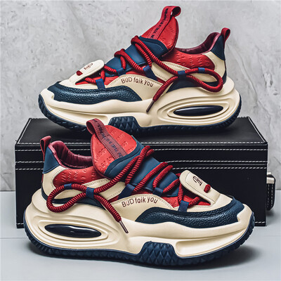 Moeplatvorm Vulkaniseeritud tossud Meeste Korea vabaajajalatsid Meestele Tänava stiilis Tursked sotsiaalsed Meeste tossud Meeste Punk