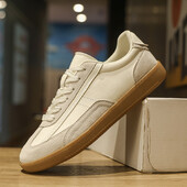 Vyriški vulkanizuoti batai Retro laisvalaikio universalūs sportbačiai Patogūs neslystantys plokščiapadžiai sportiniai batai vyriški odiniai sportbačiai Hombre