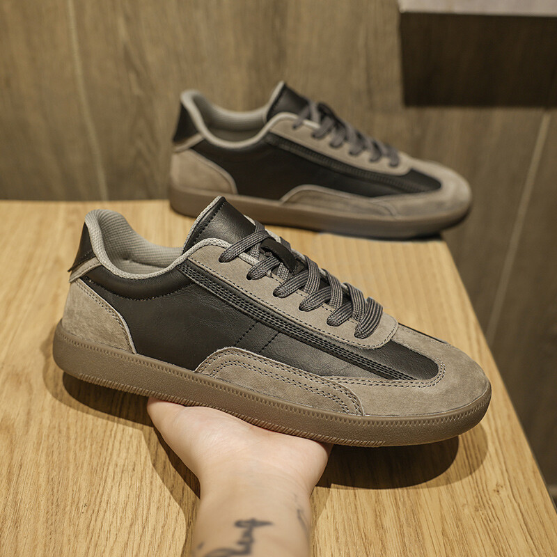 Vyriški vulkanizuoti batai Retro laisvalaikio universalūs sportbačiai Patogūs neslystantys plokščiapadžiai sportiniai batai vyriški odiniai sportbačiai Hombre