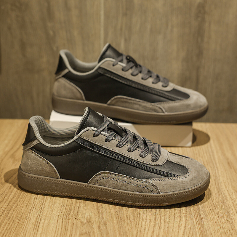 Vyriški vulkanizuoti batai Retro laisvalaikio universalūs sportbačiai Patogūs neslystantys plokščiapadžiai sportiniai batai vyriški odiniai sportbačiai Hombre