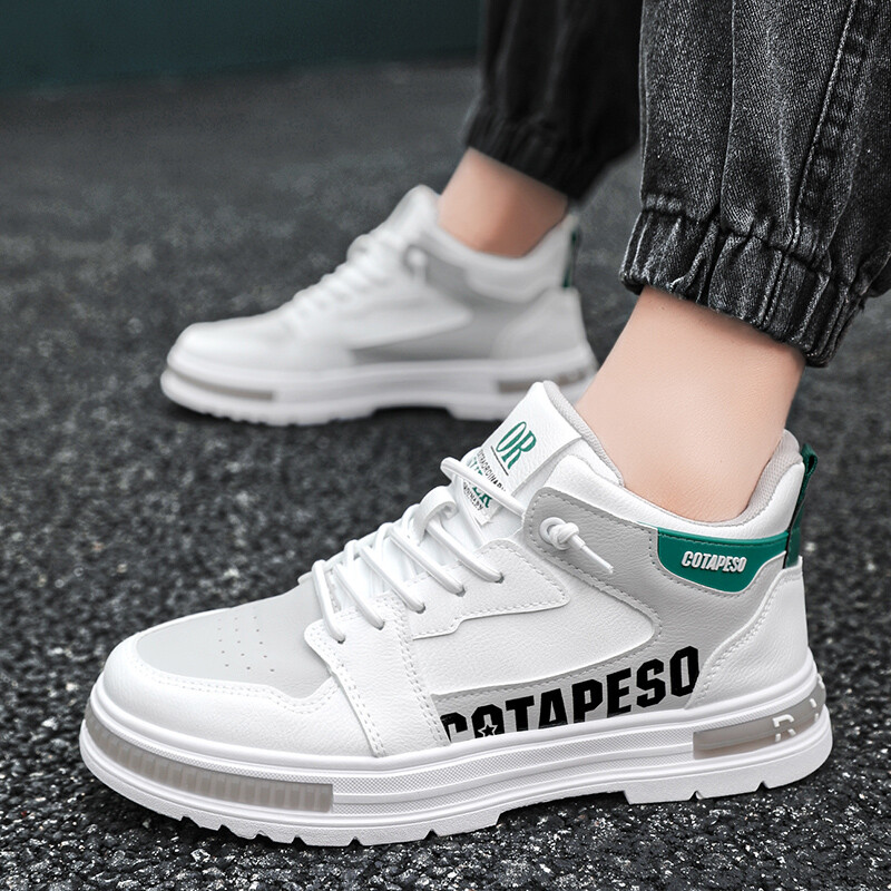 Vyriški riedlenčių batai Madingi universalūs laisvalaikio sportbačiai Vyriški aukštakulniai batai studentams, kvėpuojantys bėgimo bateliai Zapatos Hombre