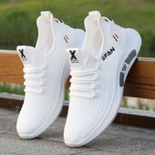 Nauji madingi ir universalūs teniso bateliai vyrams, lengvi ir minkštu padu sportiniai bateliai