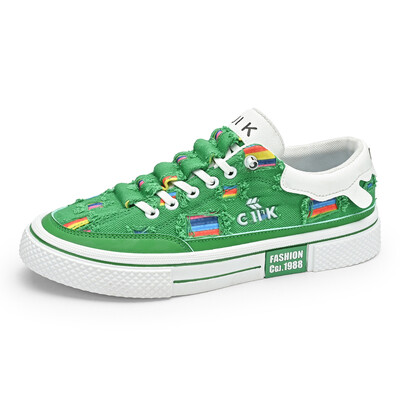 Uus moeprindiga lõuenditossud, meeste 2024. aasta disaineritega meeste vulkaniseeritud kingad Tänavarõivad, platvormiga tossud, meeste lõuendiga kingad