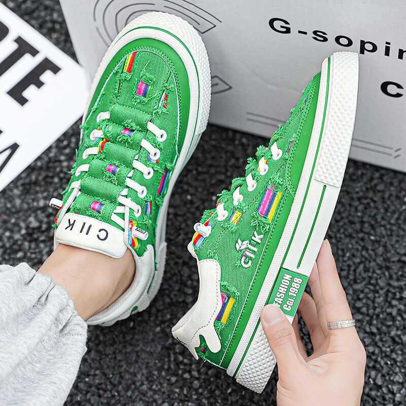 Uus moeprindiga lõuenditossud, meeste 2024. aasta disaineritega meeste vulkaniseeritud kingad Tänavarõivad, platvormiga tossud, meeste lõuendiga kingad