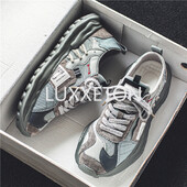 2024. aasta kevad ja sügis, uued meeste hingavad madalad jalanõud hingavad vaba aja veetmise mood, lahustallaga libisemisvastased spordijalatsid