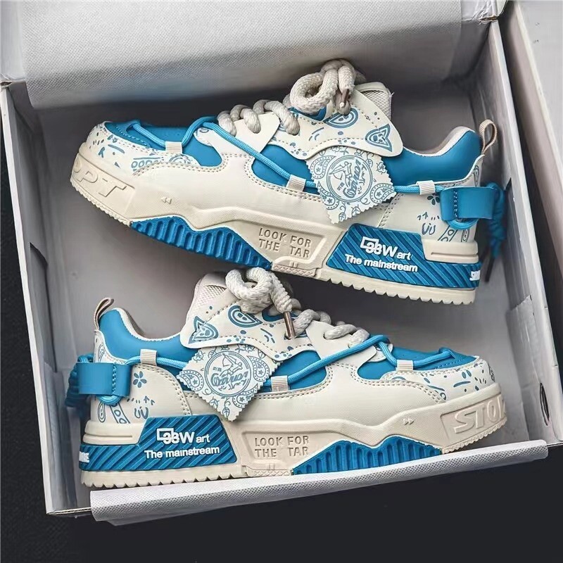 Vulcanize Sneakers Mados dizainerio laisvalaikio batai vyrams Prabangūs Patogūs vaikščiojimo batai Trend Universalūs riedlenčių batai