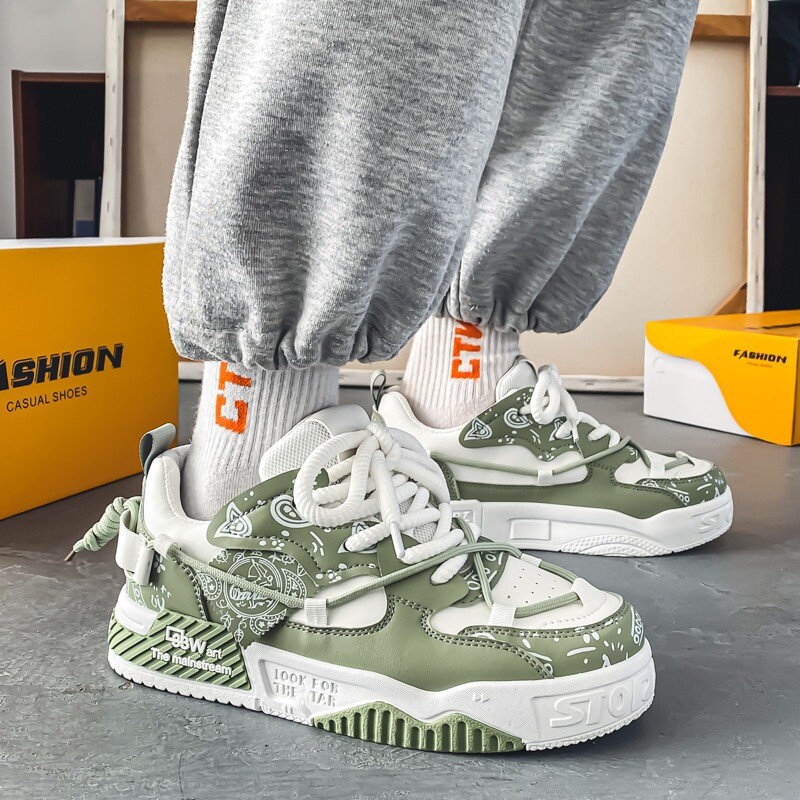 Vulcanize Sneakers Mados dizainerio laisvalaikio batai vyrams Prabangūs Patogūs vaikščiojimo batai Trend Universalūs riedlenčių batai