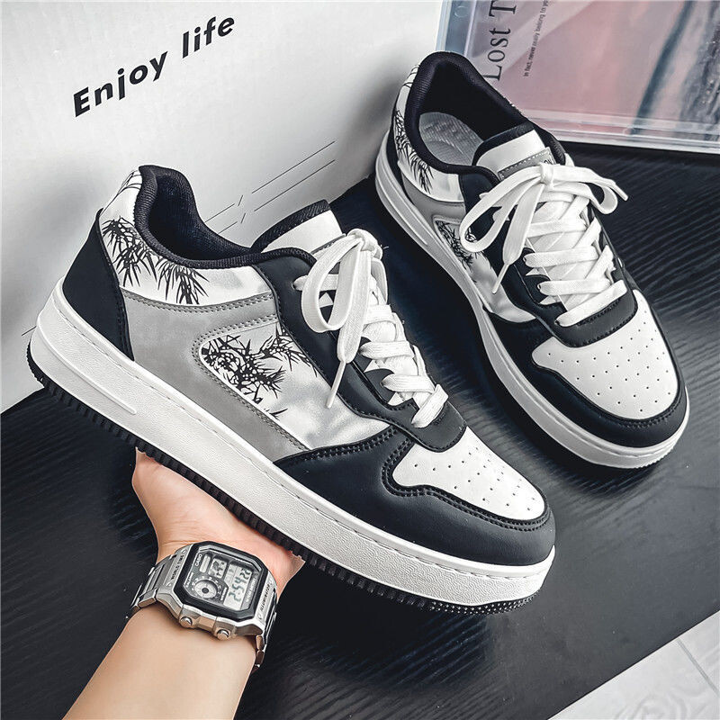 Pavasaris un rudens jauni triku vīriešu apavi Modes daudzpusīgi ikdienas skeitborda apavi Campus Style Studentu sporta apavi kedas