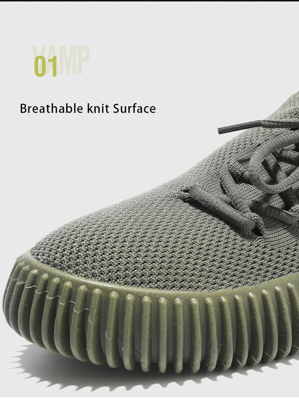 Firminiai kvėpuojantys bėgimo bateliai vyrams, pavasariniai megzti didelio dydžio tenisiniai batai Desgienr šoniniai suvarstomi aukštakulniai batai