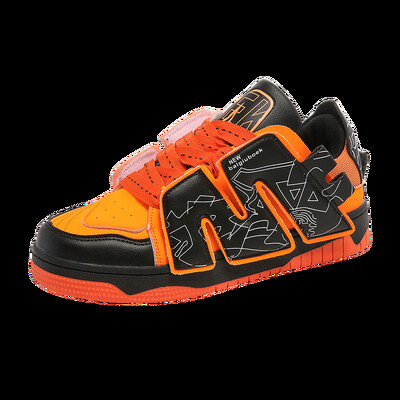 Prabangūs vyriški batai Nauji stambūs, vulkanizuoti punk batai, vyriški, geros kokybės gatvės stiliaus sportiniai bėgimo sportiniai bateliai