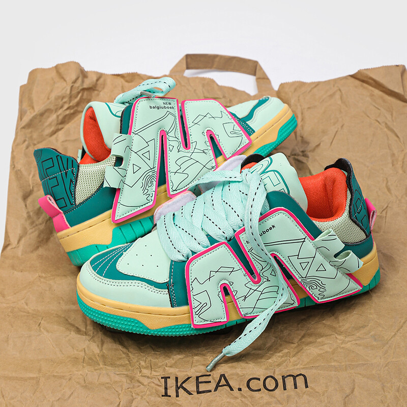 Prabangūs vyriški batai Nauji stambūs, vulkanizuoti punk batai, vyriški, geros kokybės gatvės stiliaus sportiniai bėgimo sportiniai bateliai