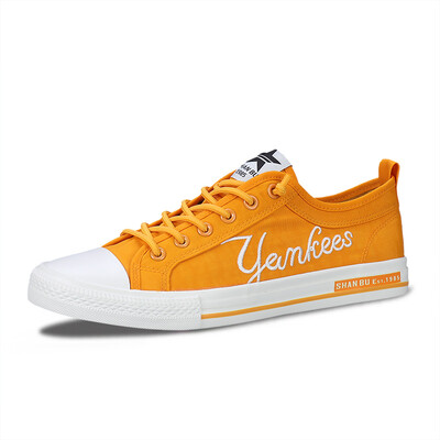 Rudens madingi vyriški laisvalaikio batai Patogūs siuvinėti drobiniai sportbačiai Vyriški lengvi žemi plokščiapadžiai batai vyrams Zapatillas Lona Hombre