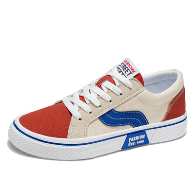 Uustulnukad Meeste lõuendist tossud, suured 46, oranži platvormiga espadrillid, meeste madala ülaosaga meeste rulakingad zapatos de lona