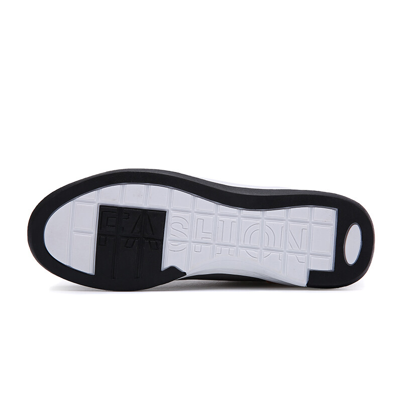 Vyriški madingi, universalūs laisvalaikio batai Neslystantys sportiniai odiniai batai iš sintetinės odos plokščio dugno vulkanizuoti batai vaikščioti