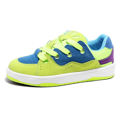 Madingi šviesą atspindintys riedlenčių sportbačiai Vyriški mėlyna platforma Vyriški batai riedlenčių sportui Neslystantys gatvės apranga Laisvalaikio sportiniai batai moterims