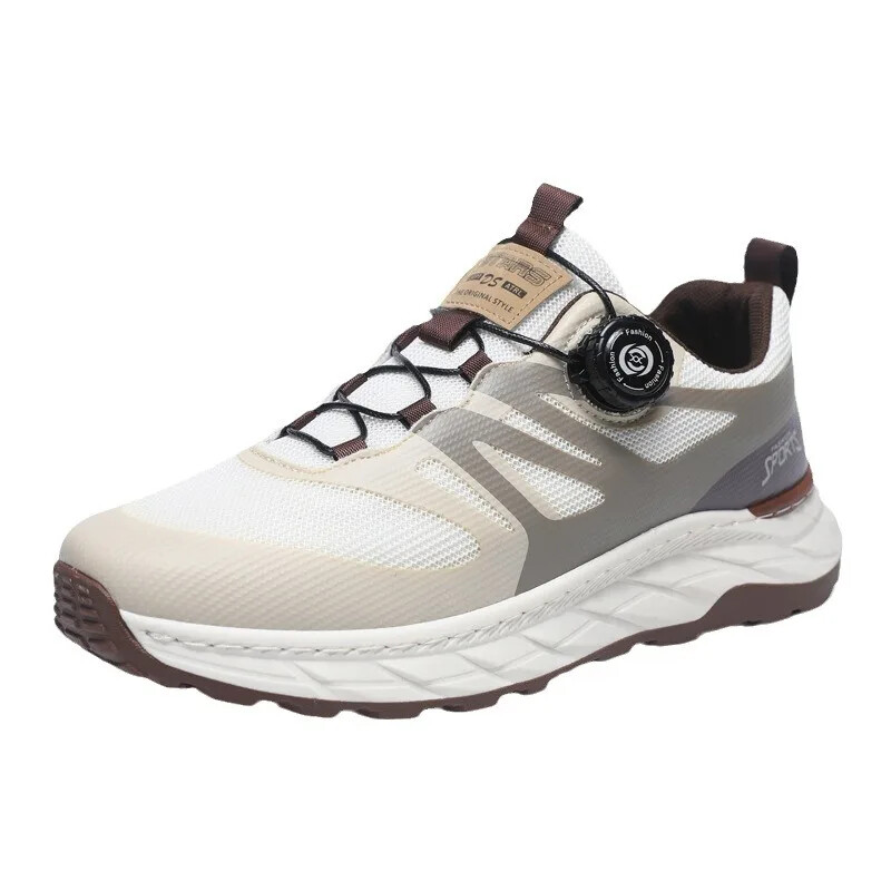 2024. aasta uued hingavad libisemisvastased mugavad vabaajaspordijalatsid pöörleva nupuga ülikerged välijooksujalatsid