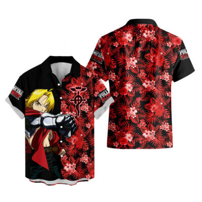 Meeste Jaapani vabaajasärk suveriided Meresinine Monkey D. Luffy Lucy Dressrosa One Piece Button Up Hawaii särk