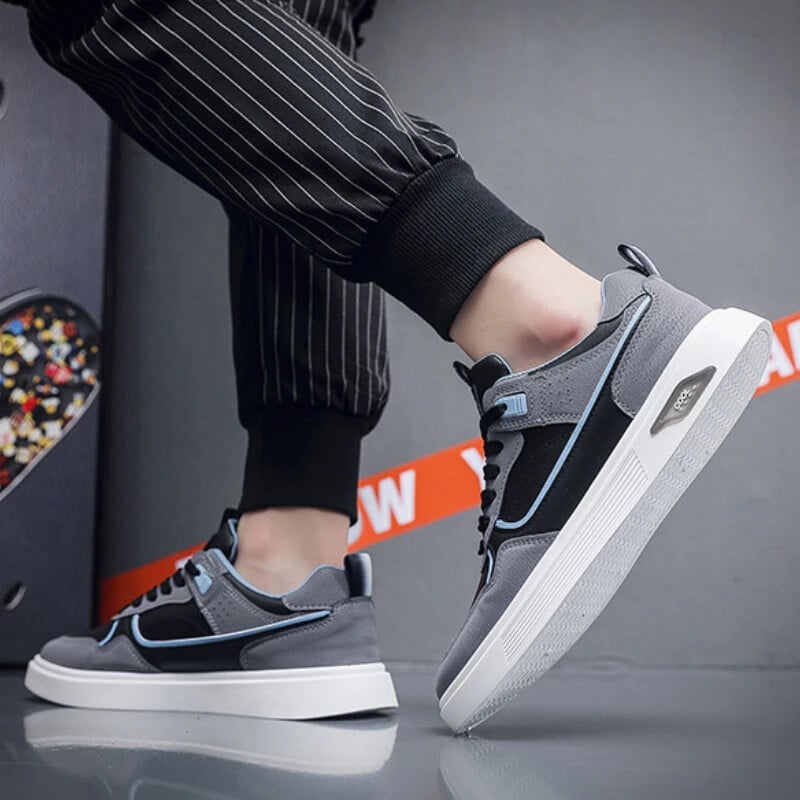 Vyriški batai pavasario ir vasaros drobė kvėpuojanti laisvalaikio vyriška nauja mados tendencija Low Fallow sportbačiai madingi lentos batai