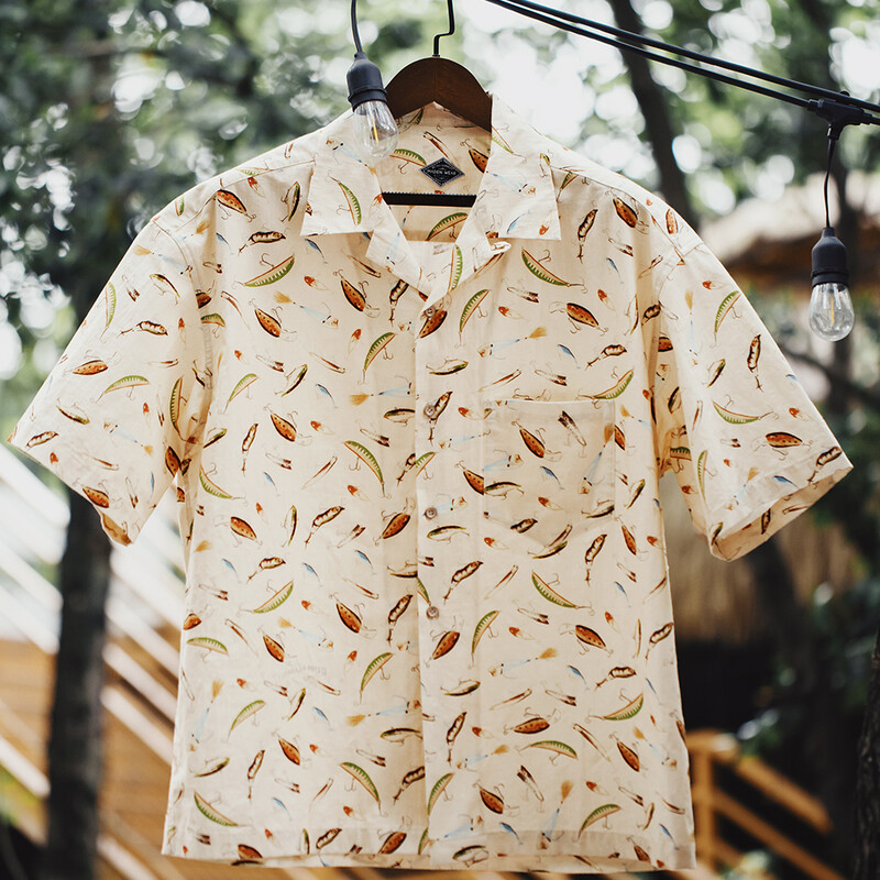 Maden Painted krekli ar īsām piedurknēm Kokvilnas Hawaii apdrukāts puspiedurkņu krekls vīriešiem un sievietēm Unisex vasaras brīvi ikdienas topi