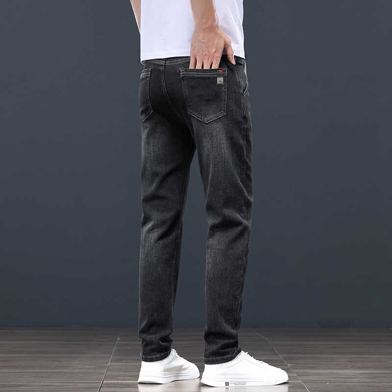 MINGYU brändi rõivad uued kevadsuvised puuvillased teksad Mehed õhukesed teksapüksid töö õues Korea püksid meeste suur suurus 28-40