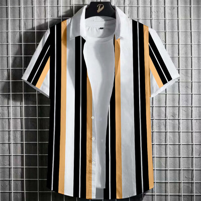 Havaju vasaras vīriešu ikdienas krekli ar ziediem Krāsaini Modes Dzīvnieku 3D Druka Ikdienas kaukālas hiphopa apģērbu izpārdošana