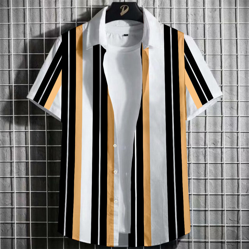 Havaju vasaras vīriešu ikdienas krekli ar ziediem Krāsaini Modes Dzīvnieku 3D Druka Ikdienas kaukālas hiphopa apģērbu izpārdošana